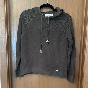 Michael Kors Brown Hoodie Sweatshirt